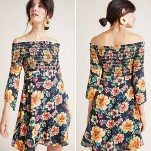 Farm Rio Sasha Off-The-Shoulder Dress 